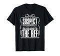 Suspect Claims But She Yells Ref T-Shirt - Minimalist Print Unisex - T-Shirt, Sweatshirt, Hoodie