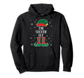 Soccer Elf Family Matching Soccer Hoodie - Streetwear Style Unisex - T-Shirt, Sweatshirt, Hoodie