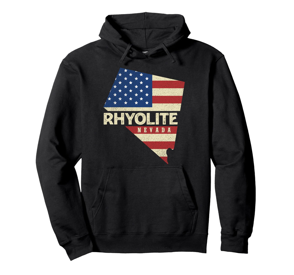 Death Valley Rhyolite Nevada Funny Ghost Hoodie - Unique Graphic Men Women - T-Shirt, Sweatshirt, Hoodie