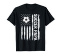 Soccer Papa Proud Soccer Grandpa Usa T-Shirt - Custom Art Print for Adults - T-Shirt, Sweatshirt, Hoodie