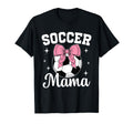 Coquette Bow Soccer Mama Soccer Mom T-Shirt - Unique Graphic for Adults - T-Shirt, Sweatshirt, Hoodie