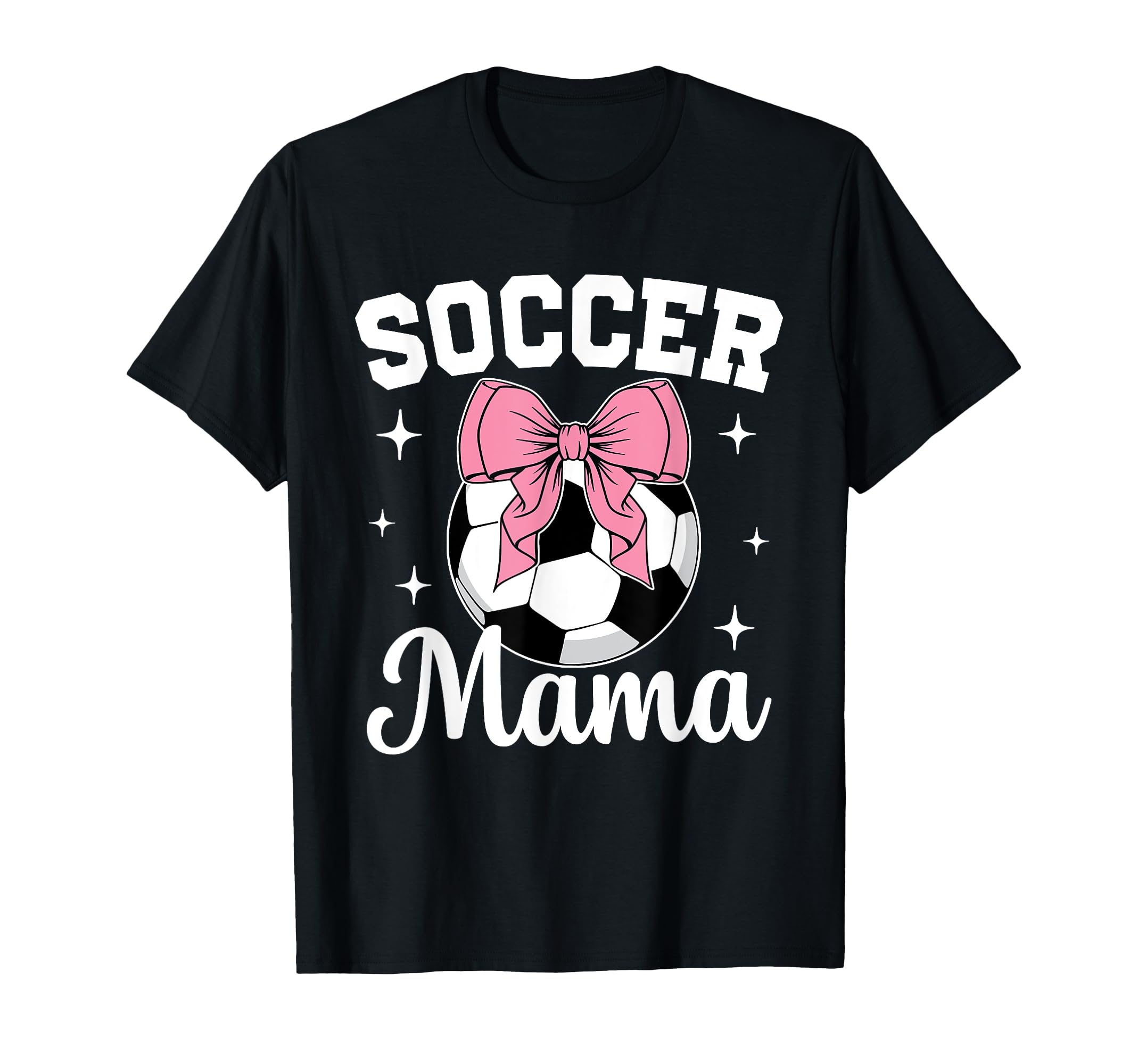Coquette Bow Soccer Mama Soccer Mom Soccer T-Shirt - Unique Graphic Unisex - T-Shirt, Sweatshirt, Hoodie