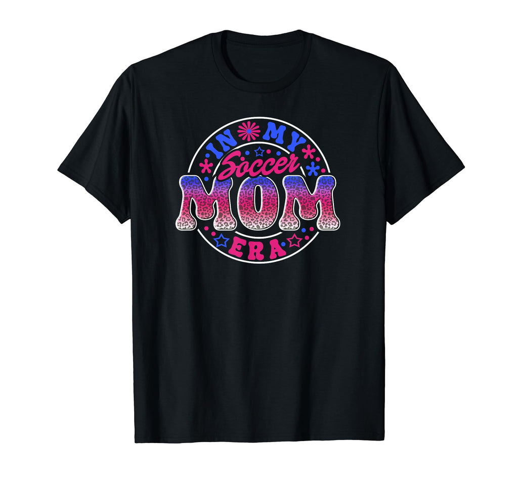 Cheetah Pattern Soccer Mom Era T-Shirt - Fun Novelty Design for Adults - T-Shirt, Sweatshirt, Hoodie