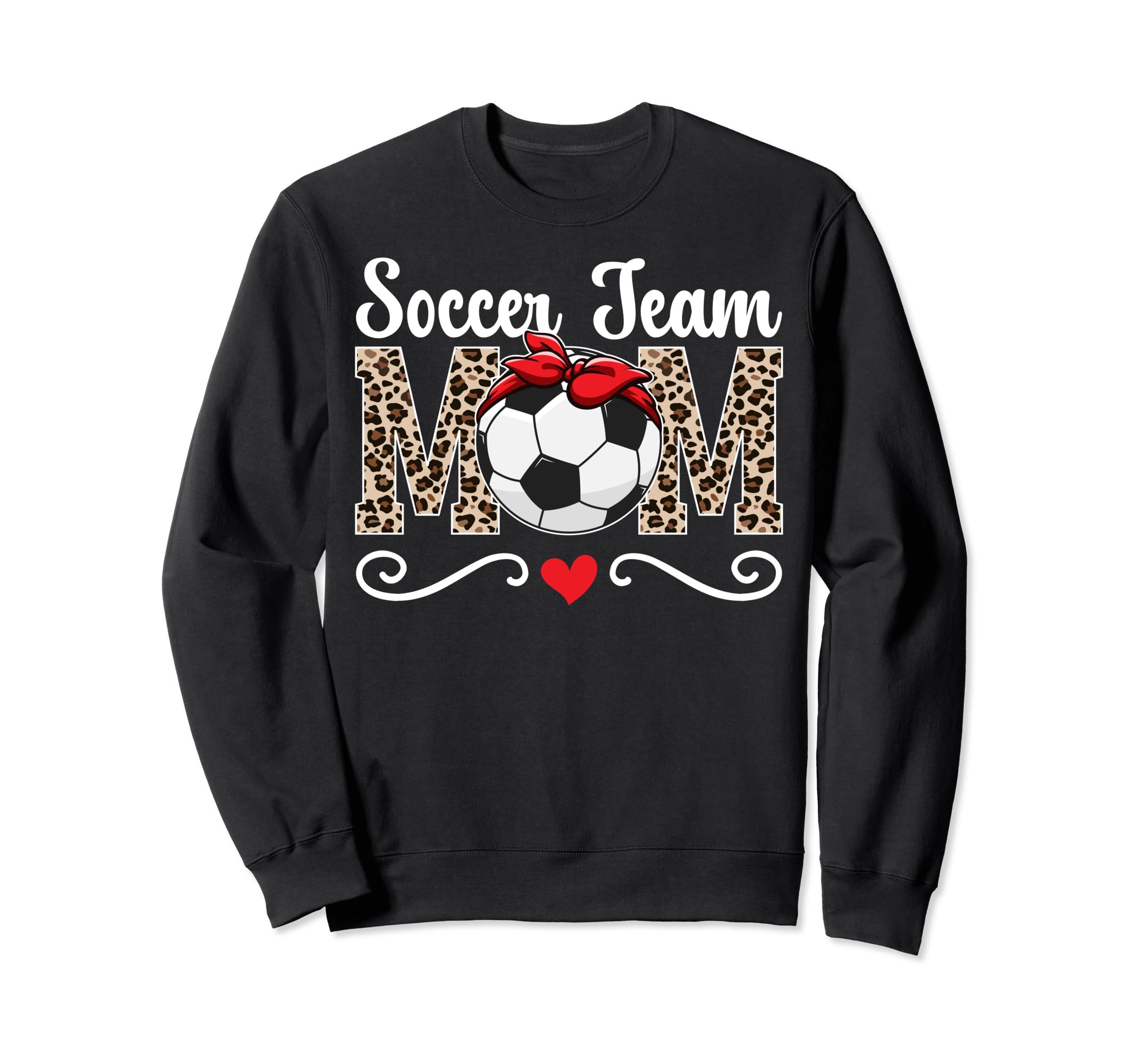 Soccer Team Mom Soccer Team Mama Sweatshirt - Trendy Graphic Unisex - T-Shirt, Sweatshirt, Hoodie