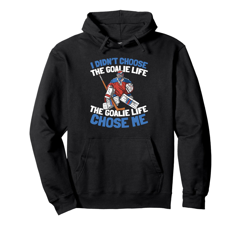 Hockey Goalkeeper Ice Hockey Goalie Hoodie - Custom Art Print for Adults - T-Shirt, Sweatshirt, Hoodie