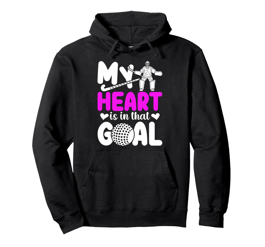 Field Hockey Goalkeeper Aunt Proud Hoodie - Fun Novelty Design Men Women - T-Shirt, Sweatshirt, Hoodie