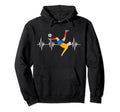 Soccer Heartbeat Football Player Goal Hoodie - Streetwear Style for Adults - T-Shirt, Sweatshirt, Hoodie