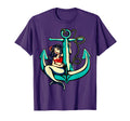 Pretty Sirem Anchor School Sailor Tatto T-Shirt - Novelty Apparel Men Women - T-Shirt, Sweatshirt, Hoodie