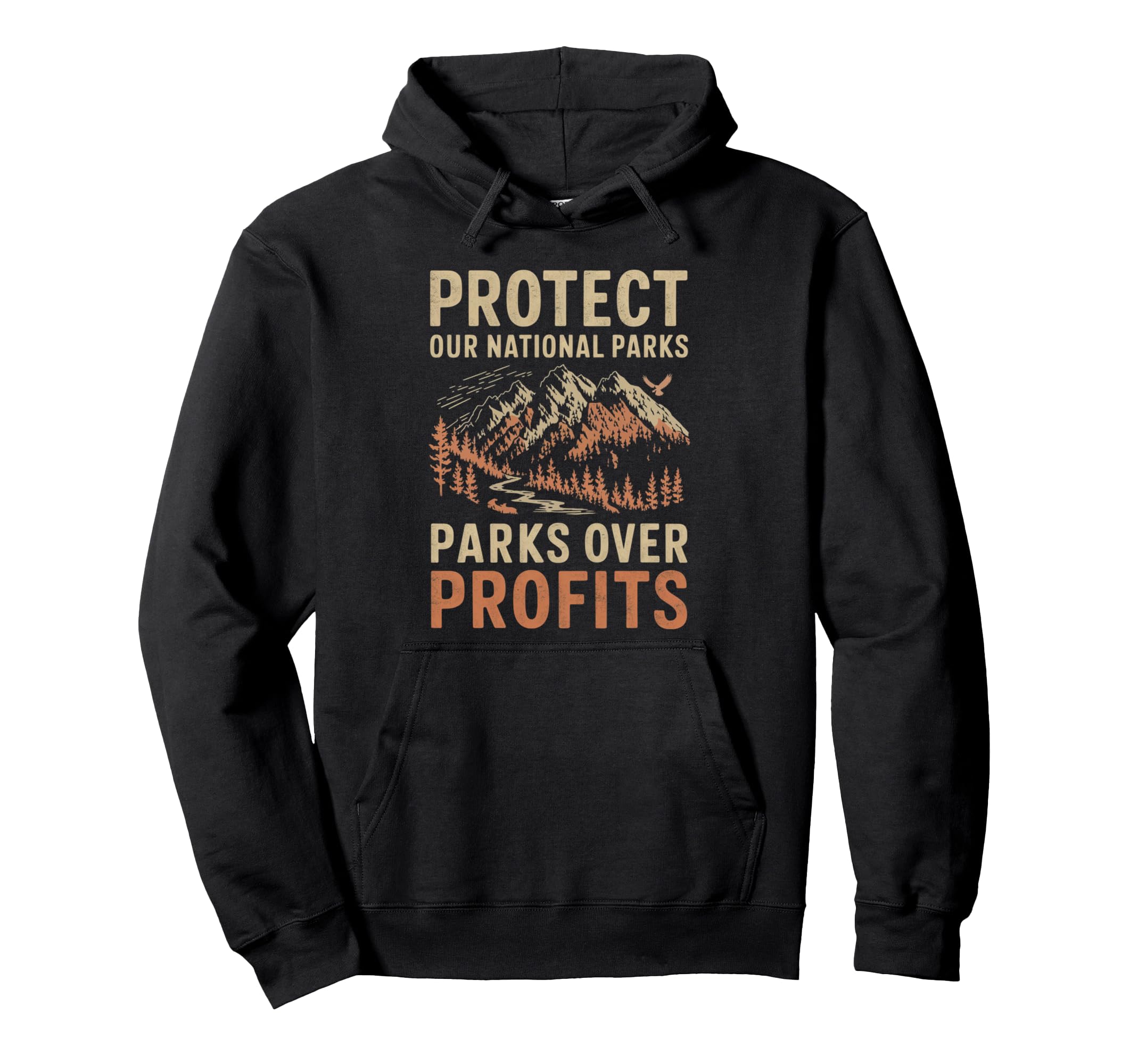 Protect Our National Parks Hiking Hoodie - Novelty Apparel Unisex - T-Shirt, Sweatshirt, Hoodie