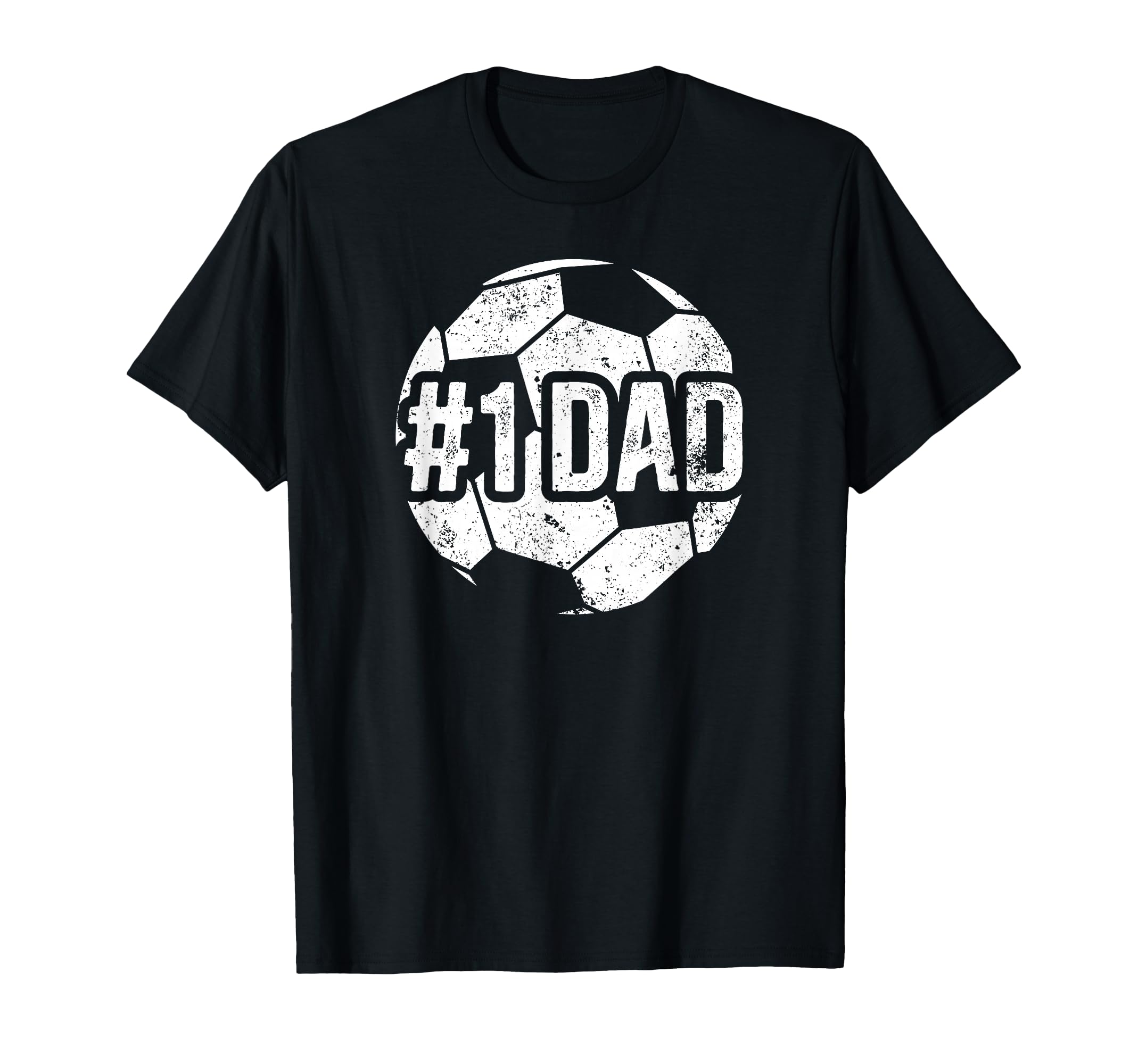 1 Dad Soccer Dad Soccer Player Dad T-Shirt - Aesthetic Graphic for Adults - T-Shirt, Sweatshirt, Hoodie