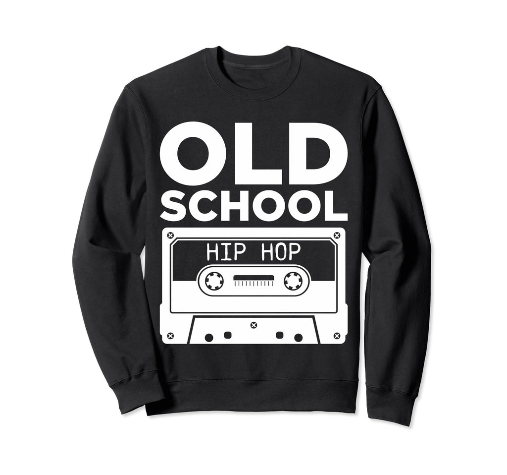 Old School Hip Hop Cassette Tape Sweatshirt - Streetwear Style for Adults - T-Shirt, Sweatshirt, Hoodie