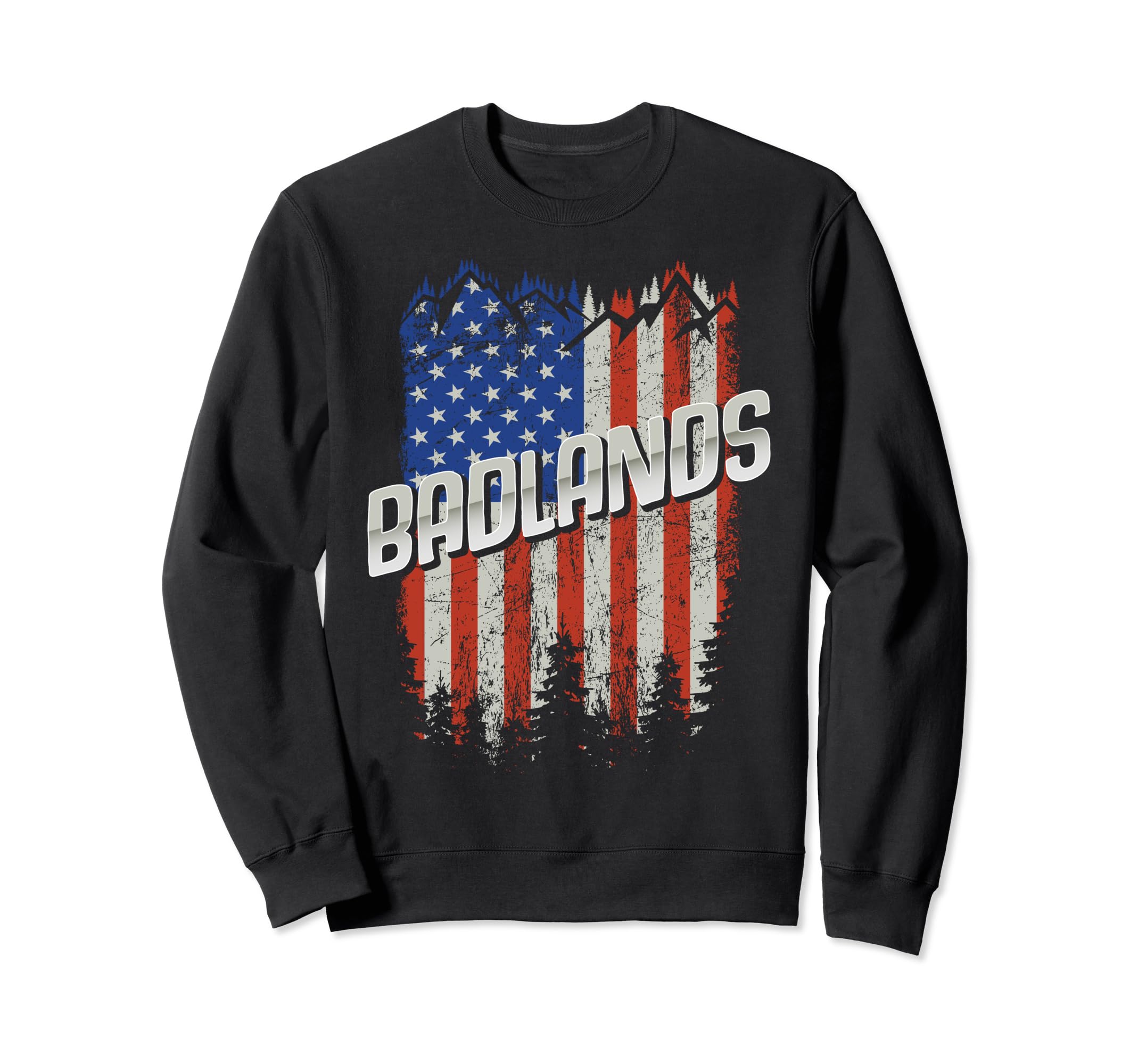 Badlands National Park Us Badlands Sweatshirt - Graphic Print for Adults - T-Shirt, Sweatshirt, Hoodie