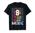 Soccer 8 Years Being Awesome Soccer 8Th T-Shirt - Graphic Print Unisex - T-Shirt, Sweatshirt, Hoodie