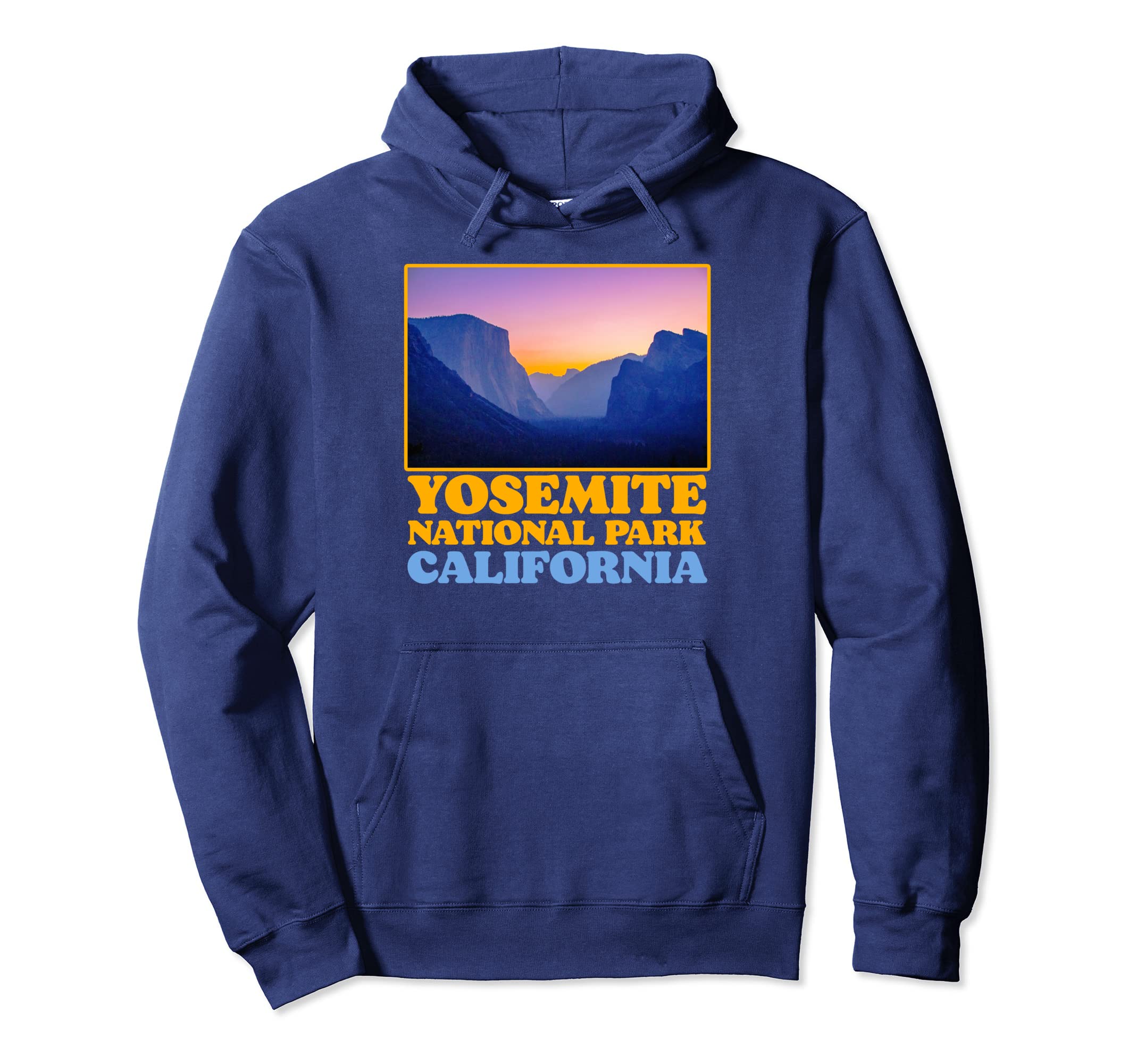 Yosemite Valley National Park Photo Hoodie - Streetwear Style for Adults - T-Shirt, Sweatshirt, Hoodie