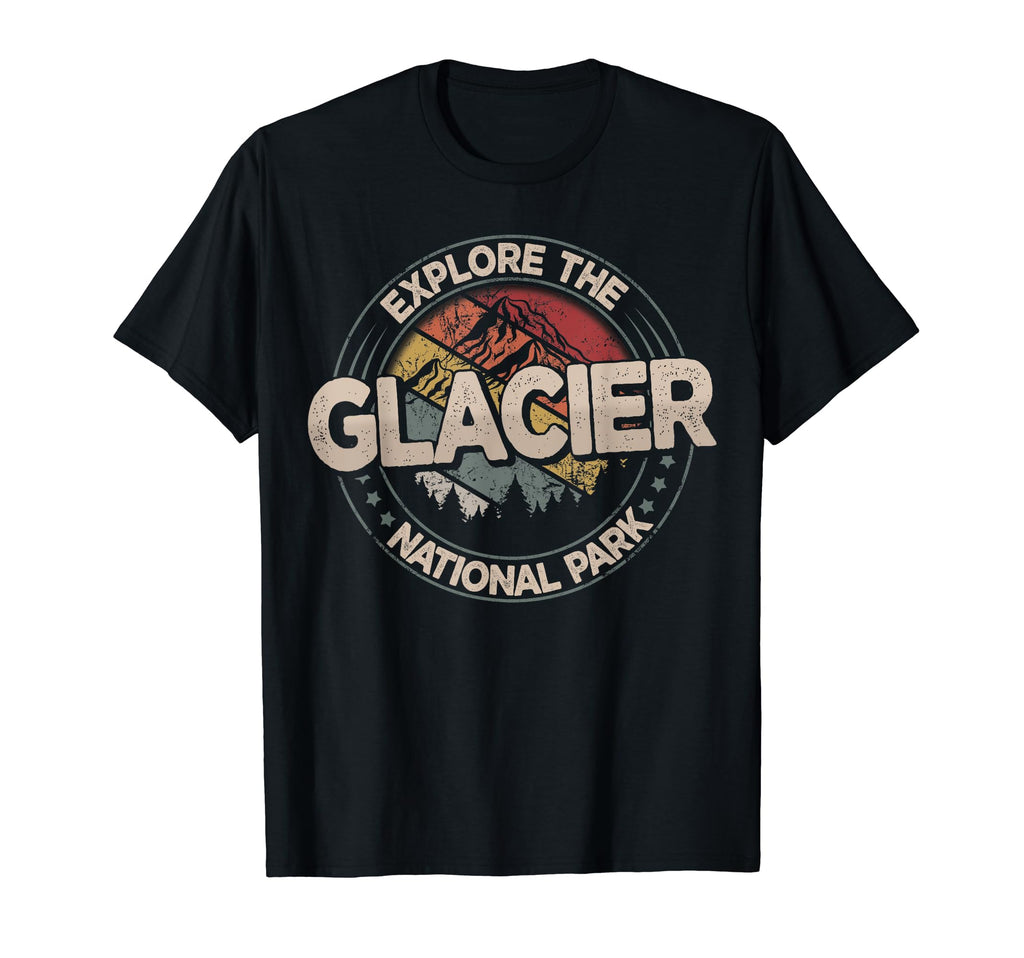 Glacier National Park Us Glacier T-Shirt - Fun Novelty Design Men Women - T-Shirt, Sweatshirt, Hoodie
