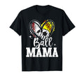 Ball Mama Baseball Softball T-Shirt - Casual Everyday Wear Men Women - T-Shirt, Sweatshirt, Hoodie