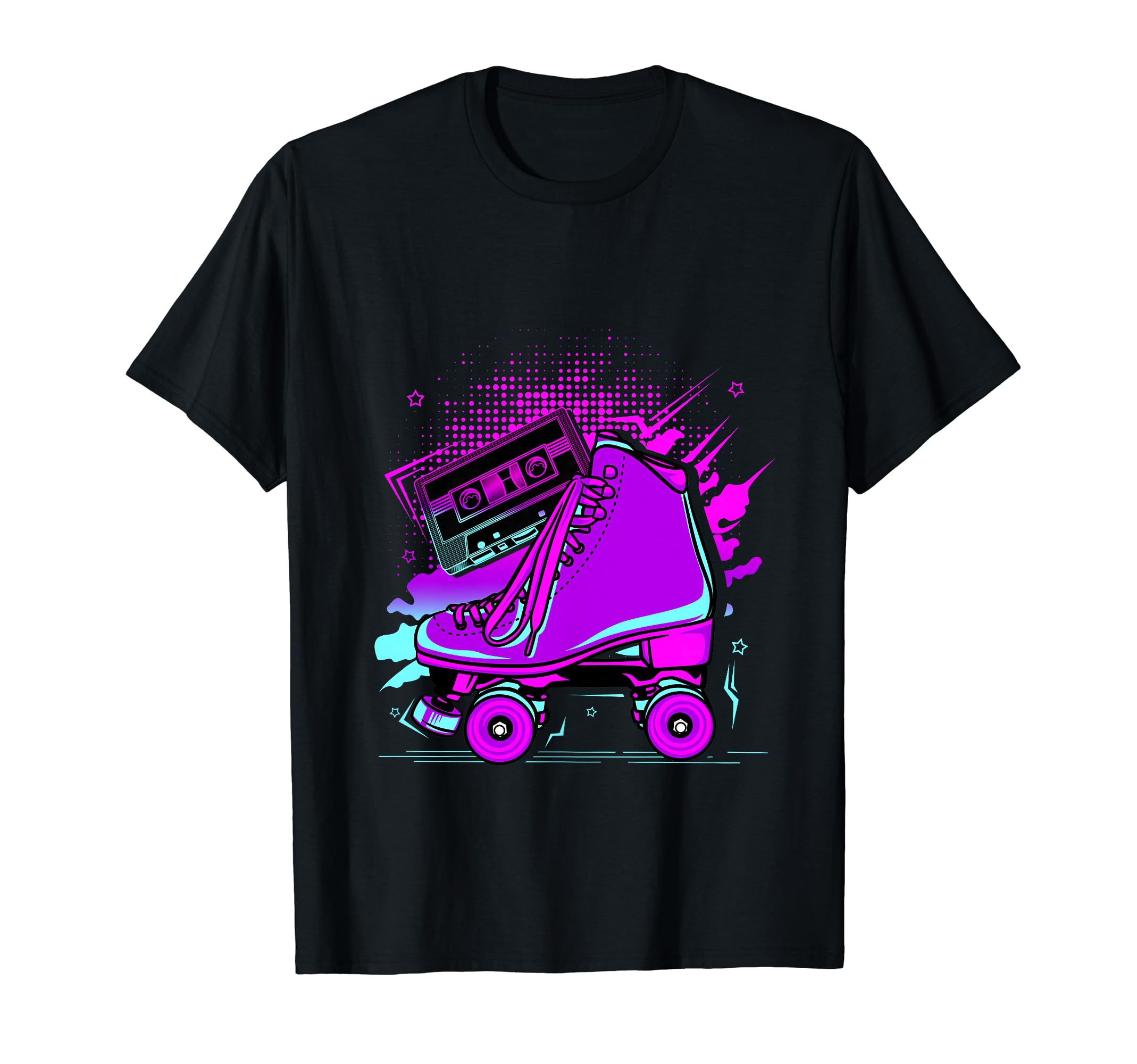 Roller Skates Fun Skating Lifestyle T-Shirt - Custom Art Print Unisex - T-Shirt, Sweatshirt, Hoodie