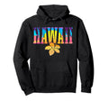 Hawaii Sunset Hibiscus Flower Hoodie - Fun Novelty Design for Adults - T-Shirt, Sweatshirt, Hoodie