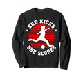 Soccer Team Outfit Players Fans Sweatshirt - Minimalist Print for Adults - T-Shirt, Sweatshirt, Hoodie