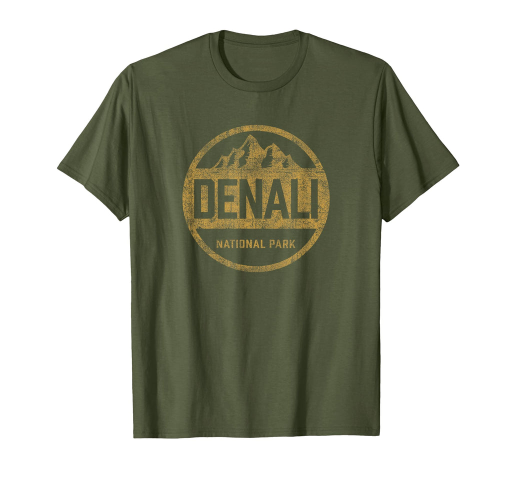 Denali National Park Alaska Souvenir T-Shirt - Custom Art Print Men Women - T-Shirt, Sweatshirt, Hoodie