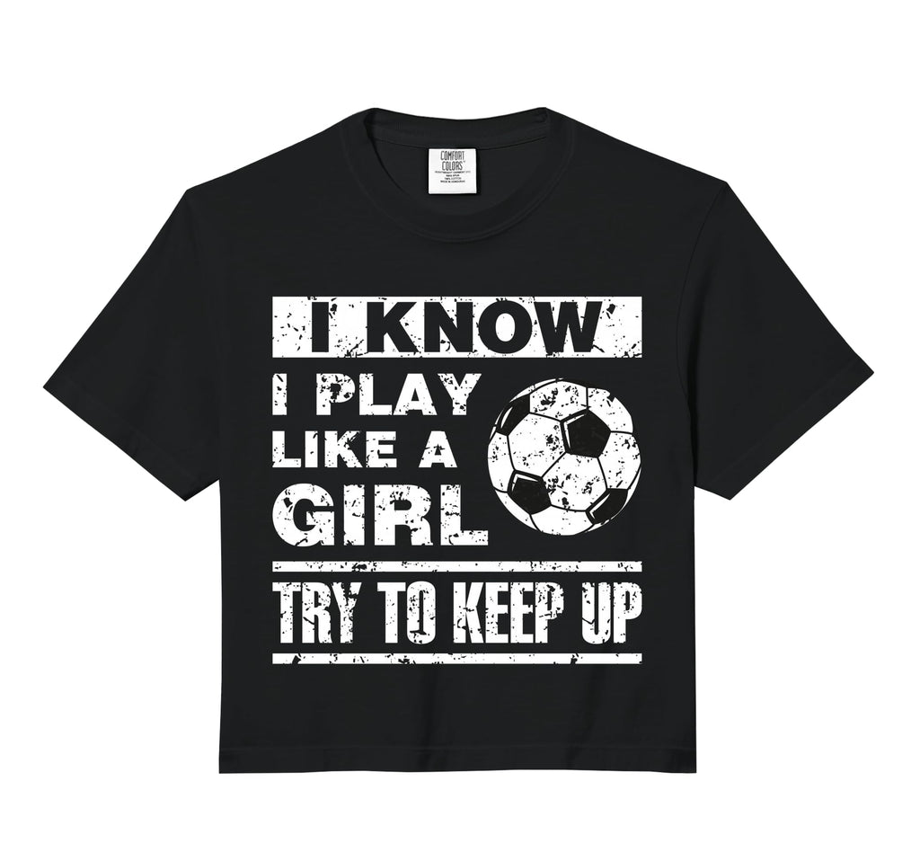 I Play Like Soccer Soccer Player Hoodie - Aesthetic Graphic Men Women - T-Shirt, Sweatshirt, Hoodie