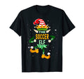 Soccer Elf Funny Matching Family T-Shirt - Minimalist Print for Adults - T-Shirt, Sweatshirt, Hoodie