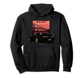Car Guy Challenger Small Hoodie - Fun Novelty Design for Adults - T-Shirt, Sweatshirt, Hoodie