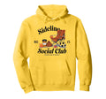Sideline Social Club Soccer Mom Game Day Hoodie - Unique Graphic for Adults - T-Shirt, Sweatshirt, Hoodie