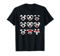 Soccer Heart Faces Football Love T-Shirt - Trendy Graphic Men Women - T-Shirt, Sweatshirt, Hoodie