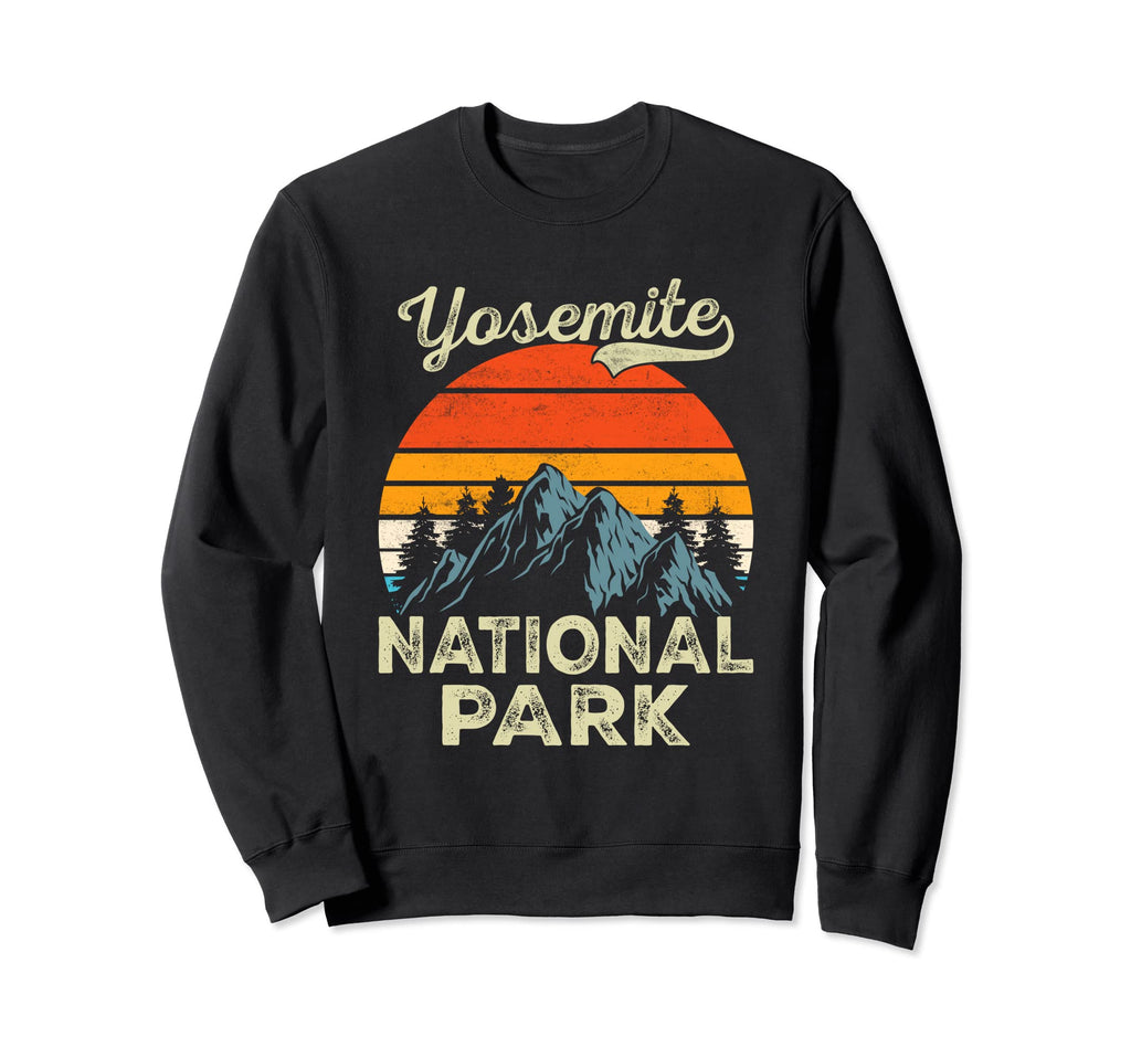 Yosemite National Park Mountain Sweatshirt - Trendy Graphic for Adults - T-Shirt, Sweatshirt, Hoodie