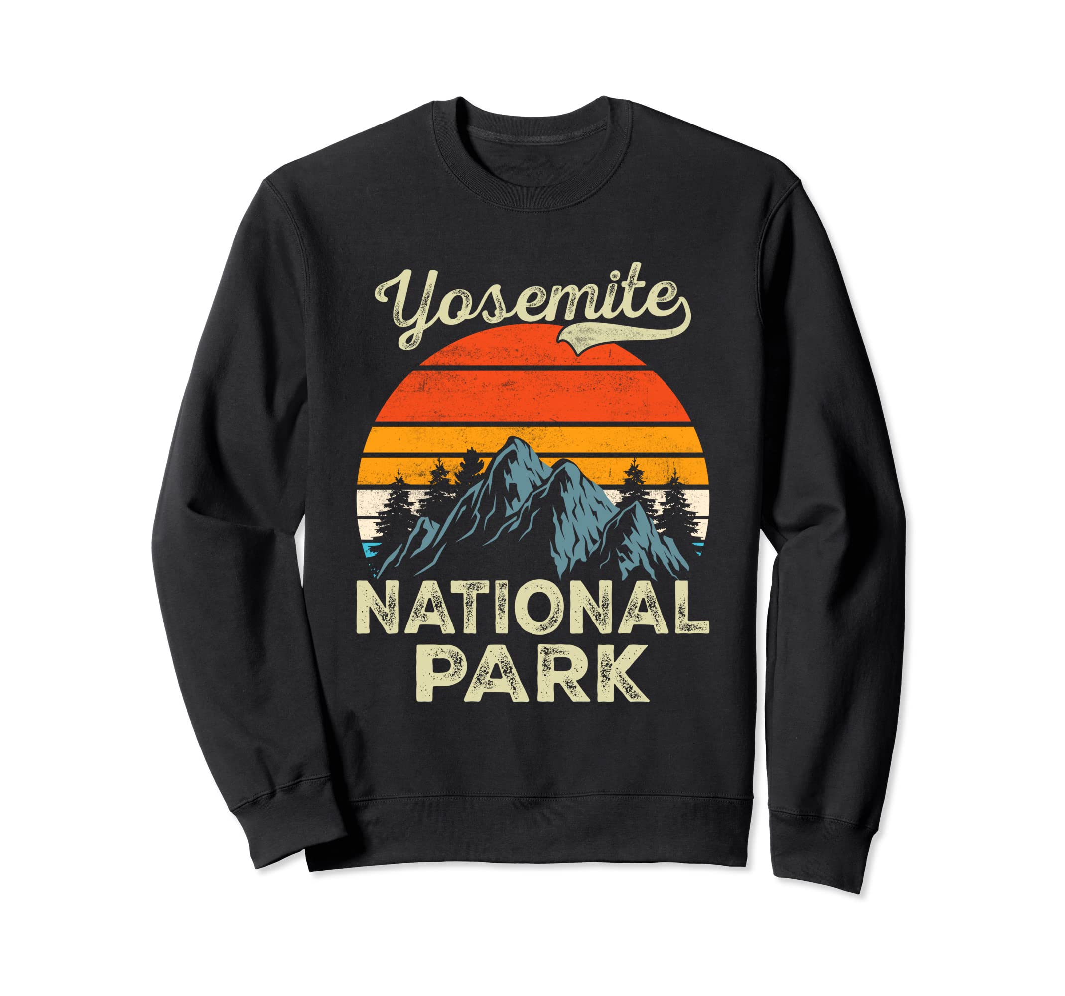Yosemite National Park Mountain Sweatshirt - Trendy Graphic for Adults - T-Shirt, Sweatshirt, Hoodie