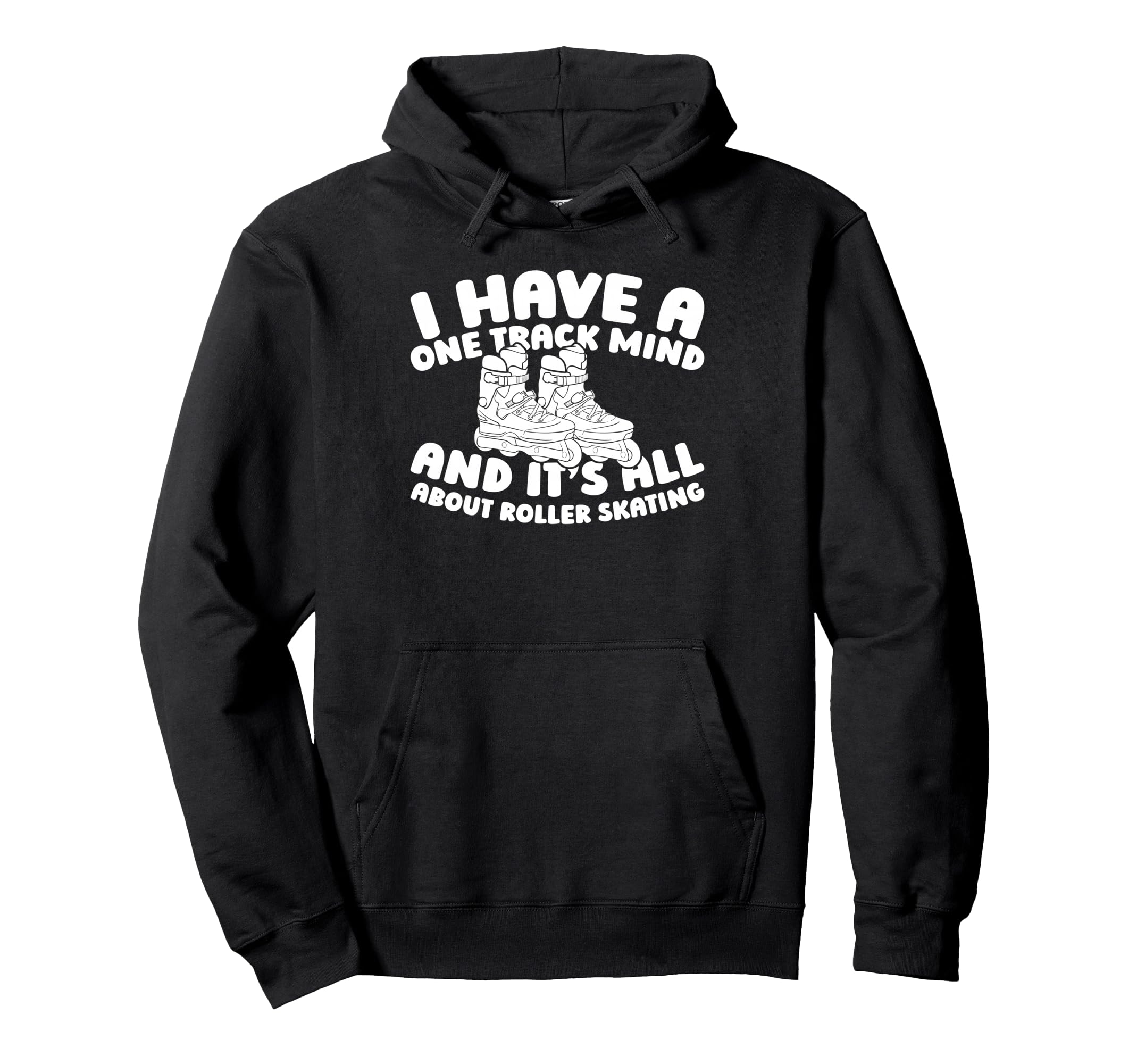 Skater Skates Roller Skating Hoodie - Graphic Print Men Women - T-Shirt, Sweatshirt, Hoodie