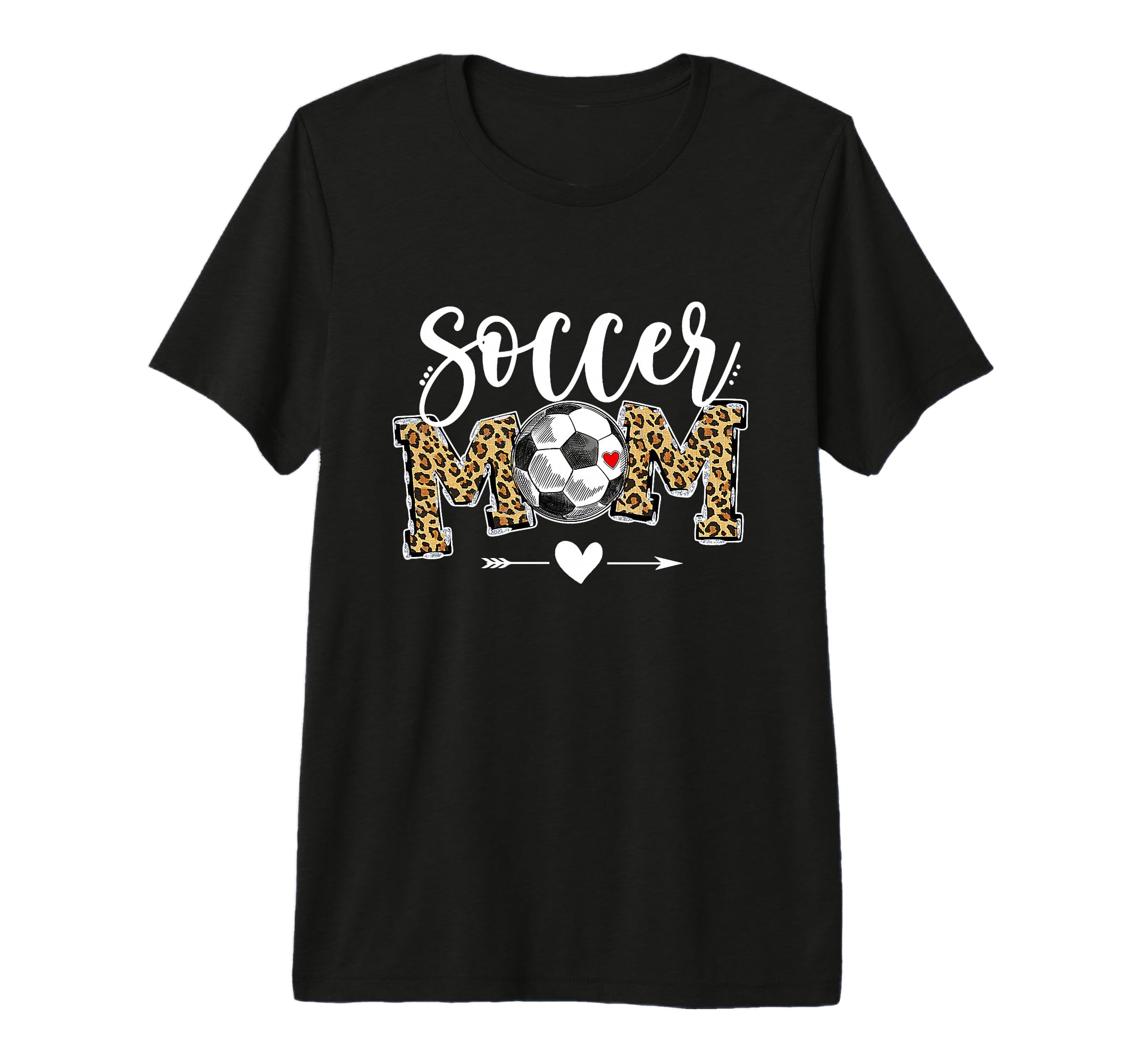 Soccer Mom Leopard Funny Soccer Mom T-Shirt - Unique Graphic for Adults - T-Shirt, Sweatshirt, Hoodie