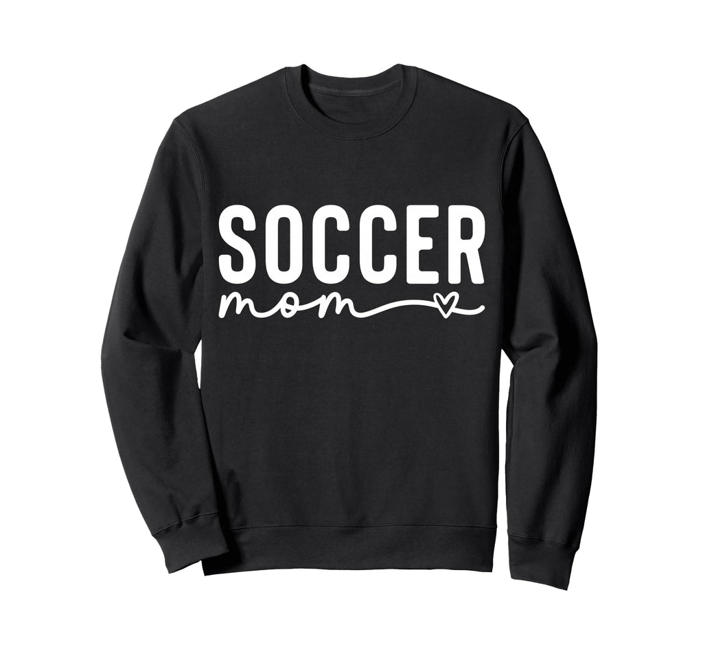 Soccer Mom Mama Sweatshirt - Minimalist Print Unisex - T-Shirt, Sweatshirt, Hoodie