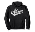 Akron Ohio Varsity Script Sports Jersey Hoodie - Unique Graphic for Adults - T-Shirt, Sweatshirt, Hoodie