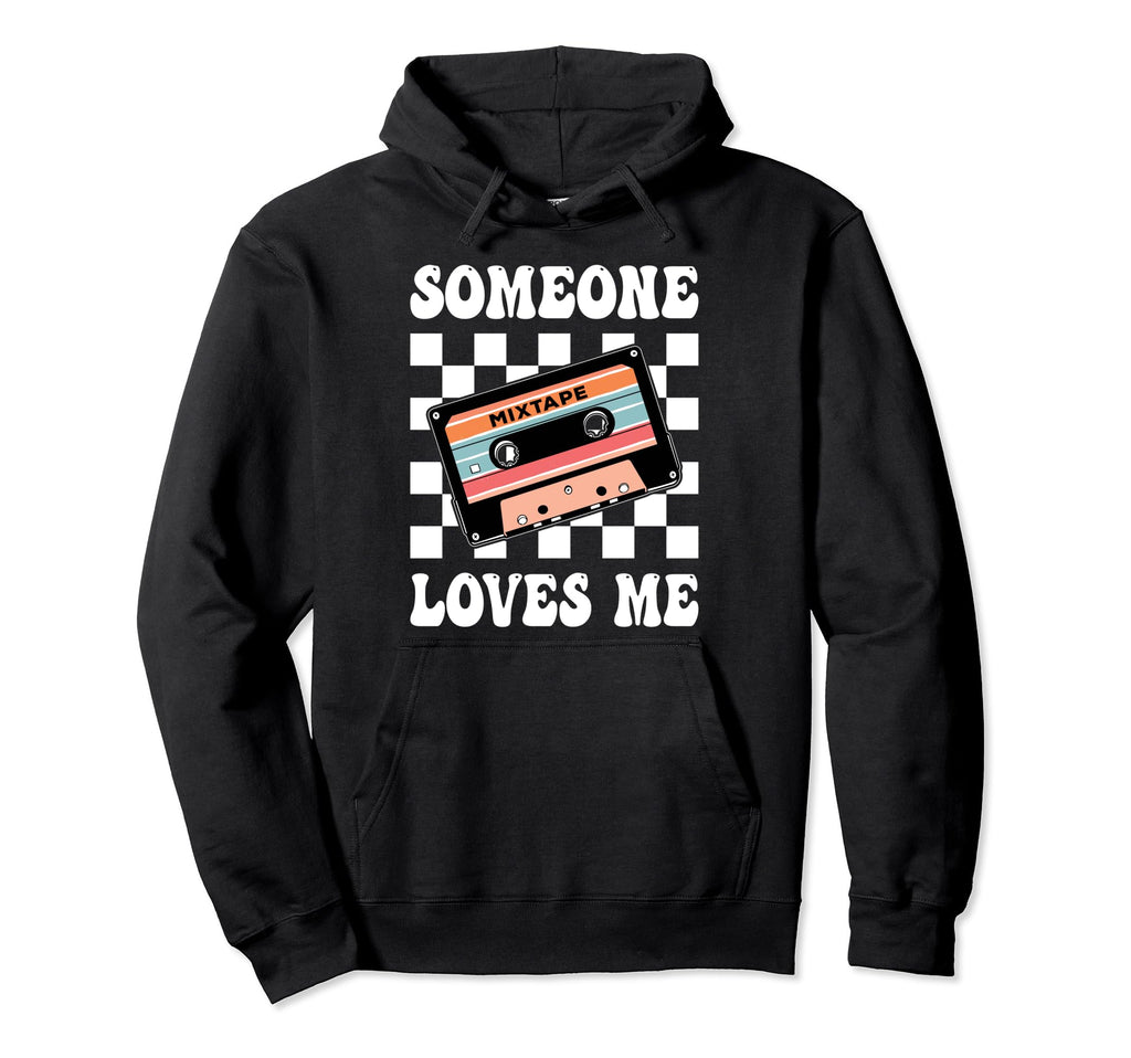 Mixtape 80 S Cassette Tape Hoodie - Custom Art Print Men Women - T-Shirt, Sweatshirt, Hoodie