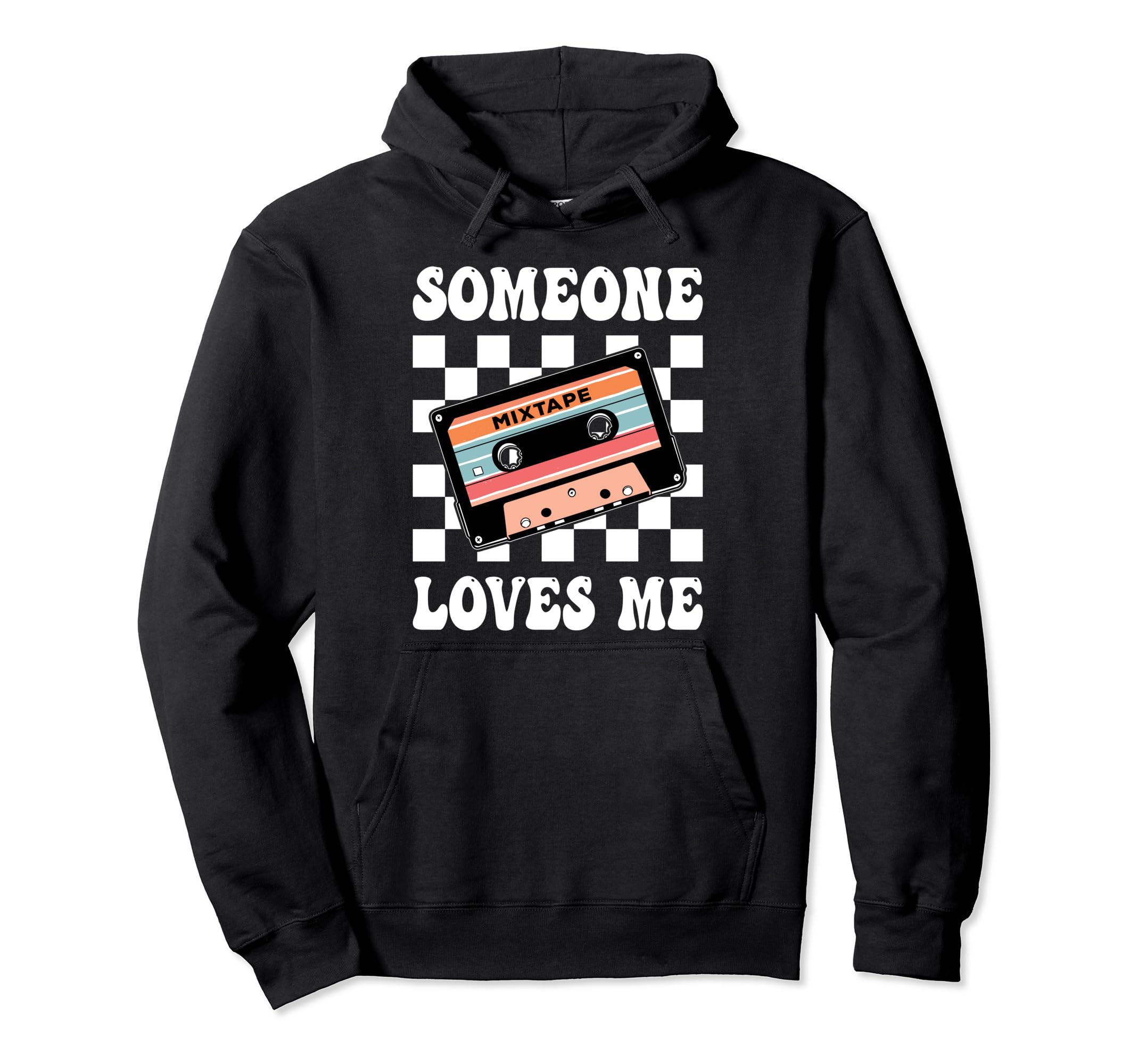 Mixtape 80 S Cassette Tape Hoodie - Custom Art Print Men Women - T-Shirt, Sweatshirt, Hoodie