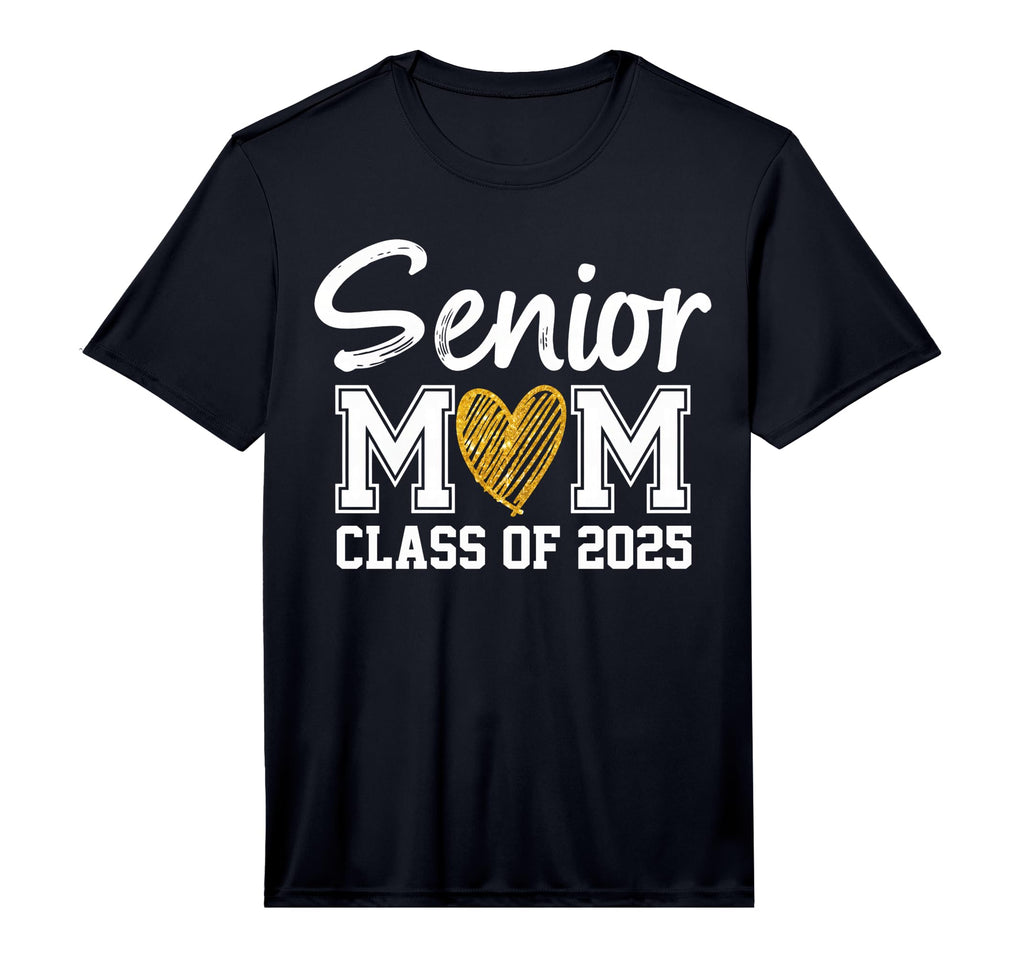 Mens Senior Mom Class 2025 Graduation T-Shirt - Novelty Apparel for Adults - T-Shirt, Sweatshirt, Hoodie