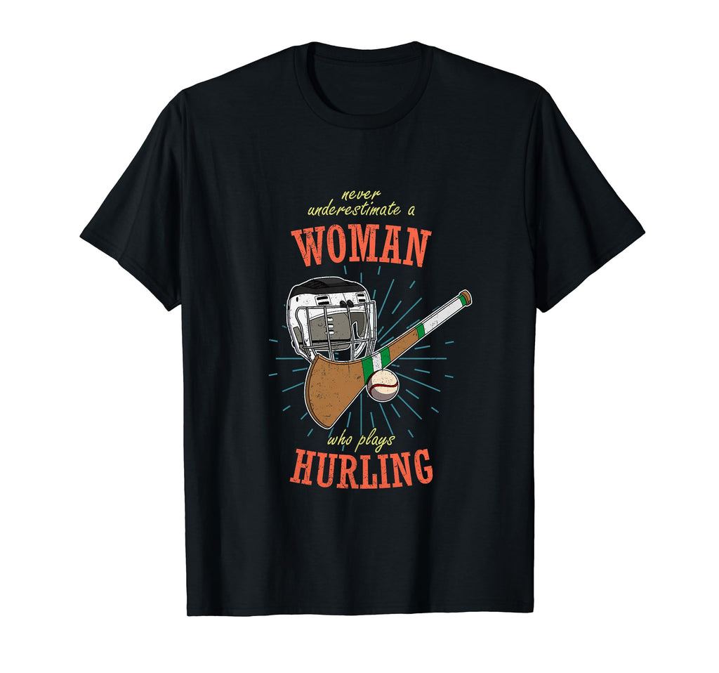 Hurling Helmet Athletic Goalkeeper T-Shirt - Fun Novelty Design for Adults - T-Shirt, Sweatshirt, Hoodie