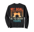 Soccer Goalie Art Gag Soccer Player Sweatshirt - Graphic Print Unisex - T-Shirt, Sweatshirt, Hoodie