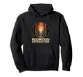 Redwood National Park Nature Sunset Hoodie - Aesthetic Graphic for Adults - T-Shirt, Sweatshirt, Hoodie