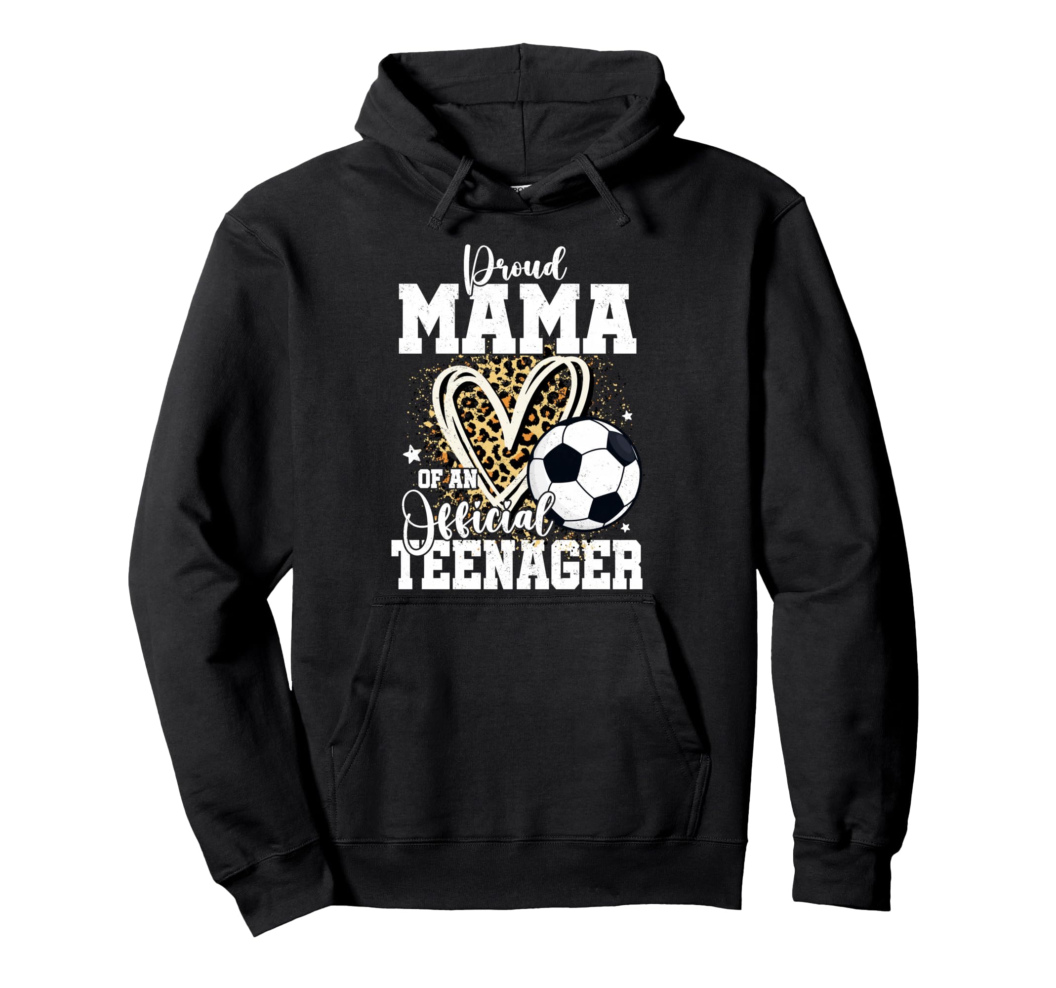 Proud Mama Teenager 13Th Birthday Hoodie - Trendy Graphic for Adults - T-Shirt, Sweatshirt, Hoodie