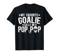 Proud Ice Hockey Goalie Pop Pop Ice T-Shirt - Streetwear Style Unisex - T-Shirt, Sweatshirt, Hoodie
