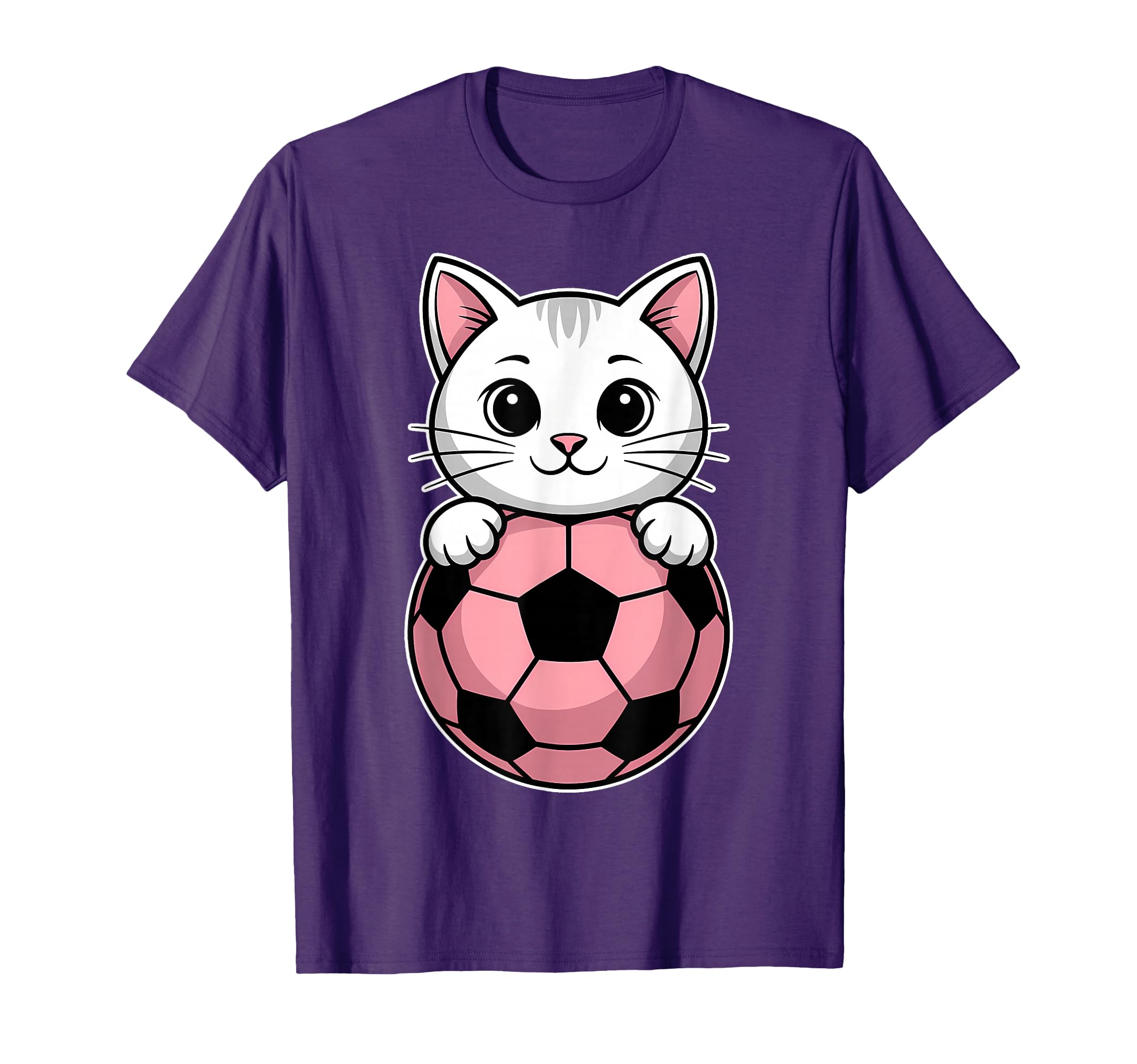 Soccer Funny Soccer Ball Cats Sweatshirt - Streetwear Style Men Women - T-Shirt, Sweatshirt, Hoodie