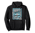 Soccer Mom Traits Best Words Mothers Hoodie - Unique Graphic for Adults - T-Shirt, Sweatshirt, Hoodie