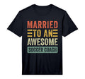 Mens Married To Awesome Soccer Coach T-Shirt - Graphic Print Men Women - T-Shirt, Sweatshirt, Hoodie