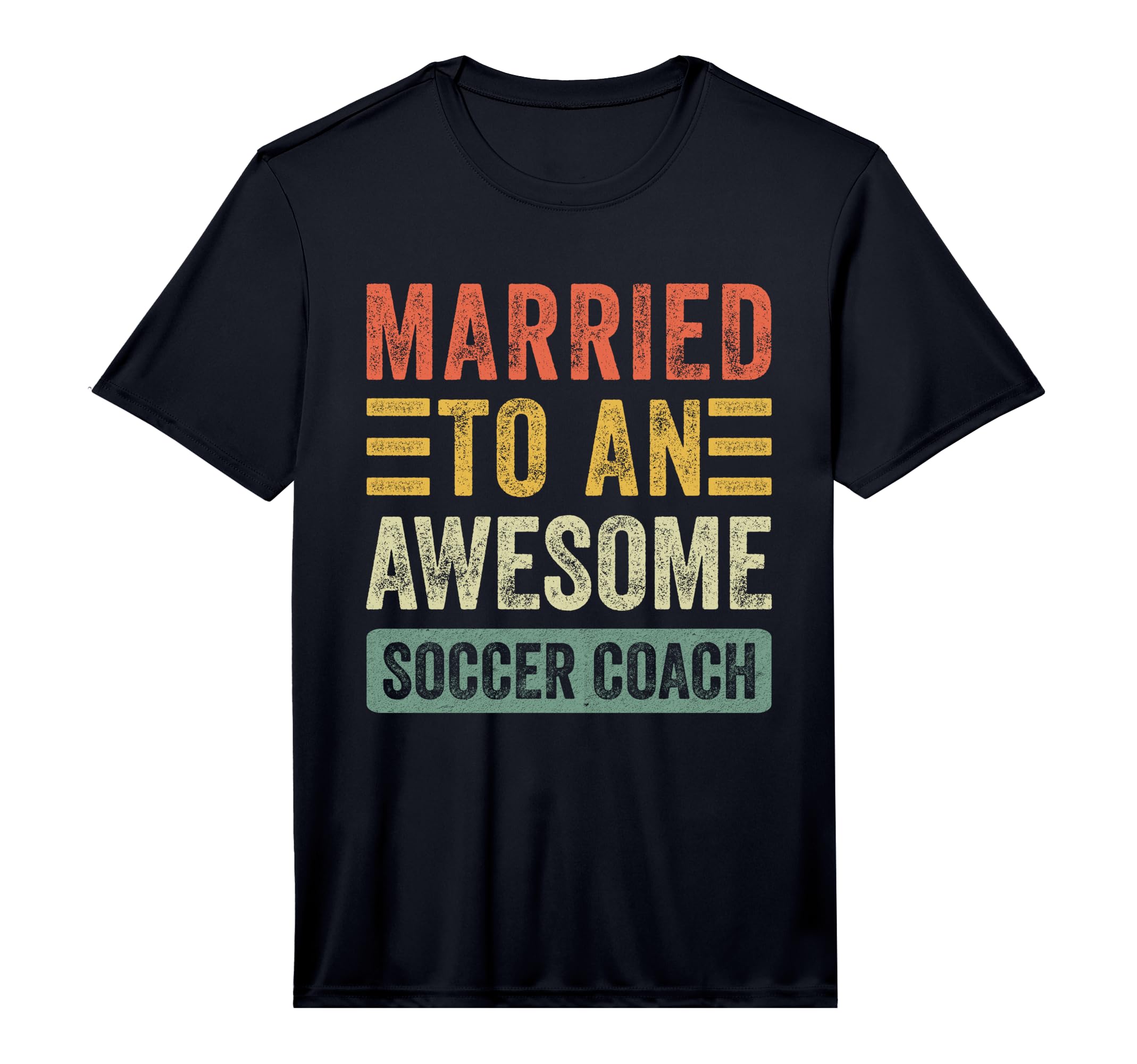 Mens Married To Awesome Soccer Coach T-Shirt - Graphic Print Men Women - T-Shirt, Sweatshirt, Hoodie