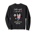 Penguin Soccer Penguin Soccer Sweatshirt - Fun Novelty Design Unisex - T-Shirt, Sweatshirt, Hoodie