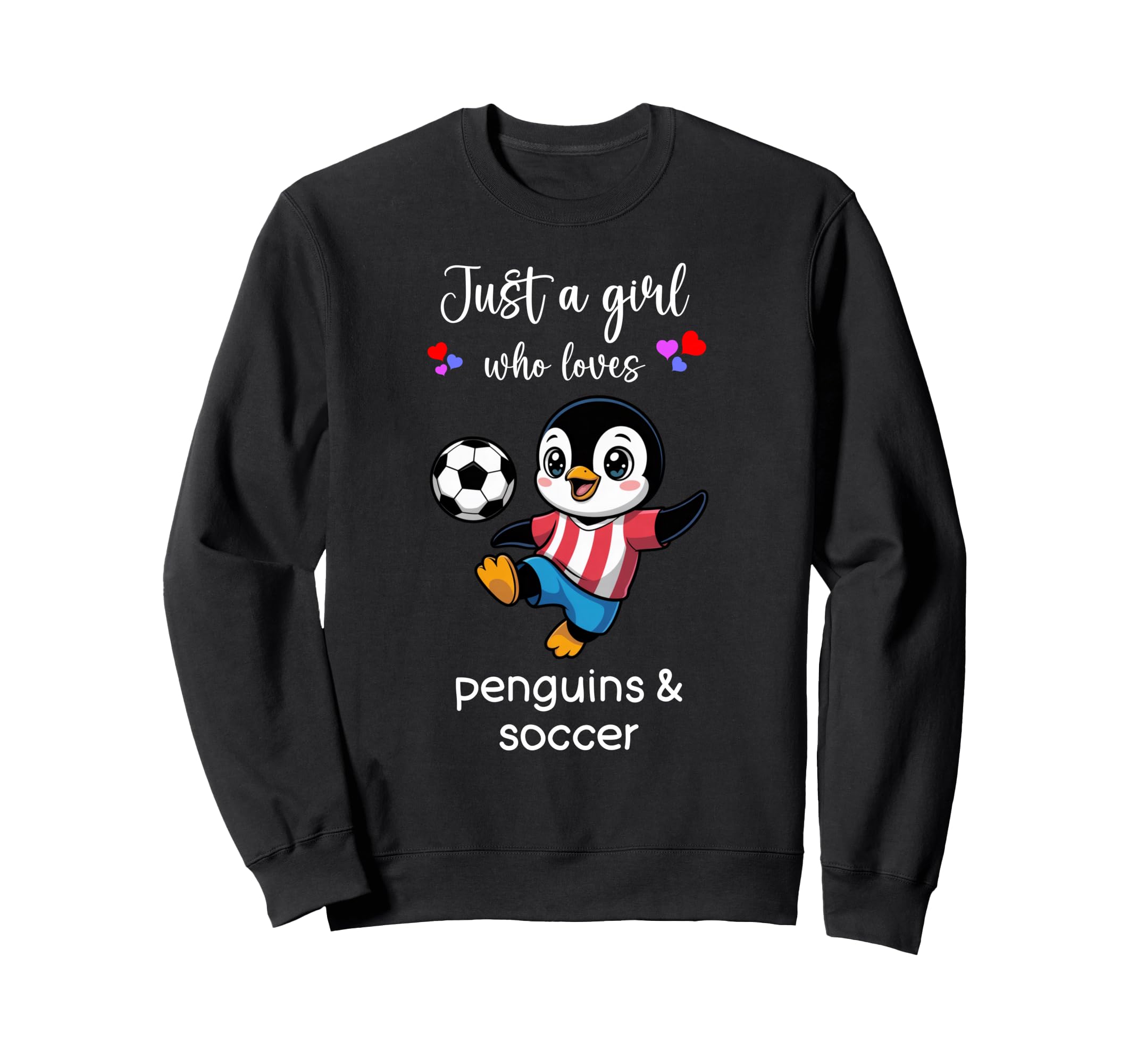 Penguin Soccer Penguin Soccer Sweatshirt - Fun Novelty Design Unisex - T-Shirt, Sweatshirt, Hoodie
