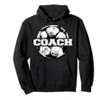 Soccer Coach Soccer Ball Split Funny Hoodie - Novelty Apparel Men Women - T-Shirt, Sweatshirt, Hoodie